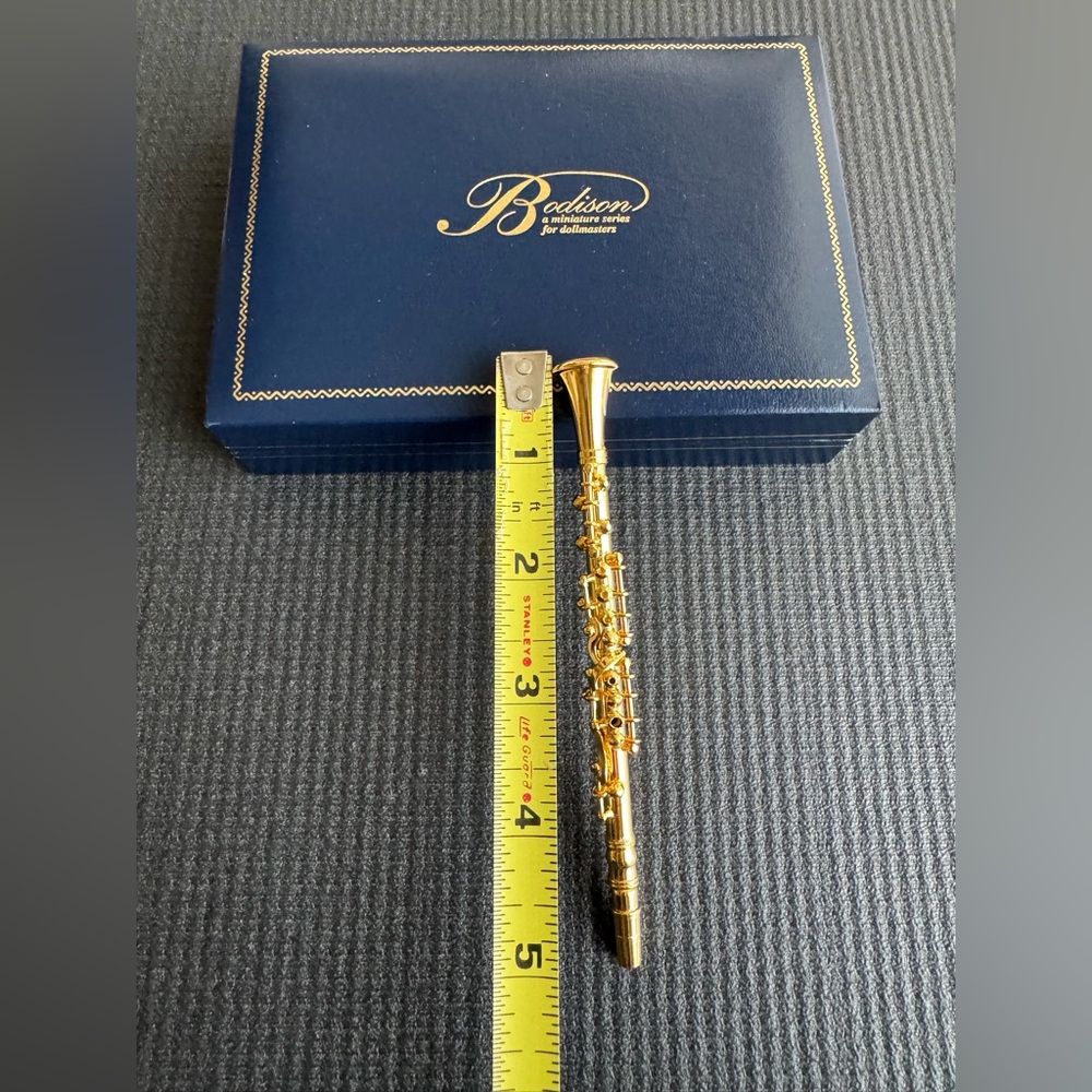 Bodison Dollmasters Miniature Series Brass Oboe